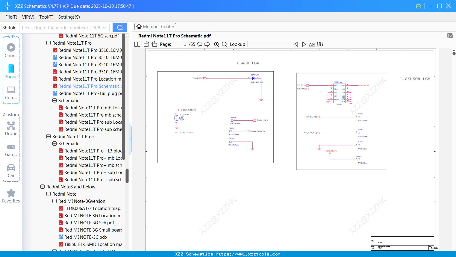 Xiaomi Redmi Note11T Pro Schematic